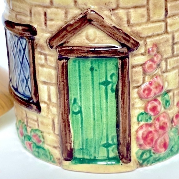 Sylva Ceramics Cottage Ware Ceramic Creamer Sugar Set Staffordshire Engl… - Picture 8 of 13